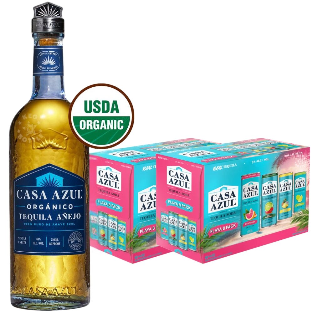 Casa Azul Organic Anejo & 2 Tequila Soda Playa Pack $12 Instant Venmo Rebate