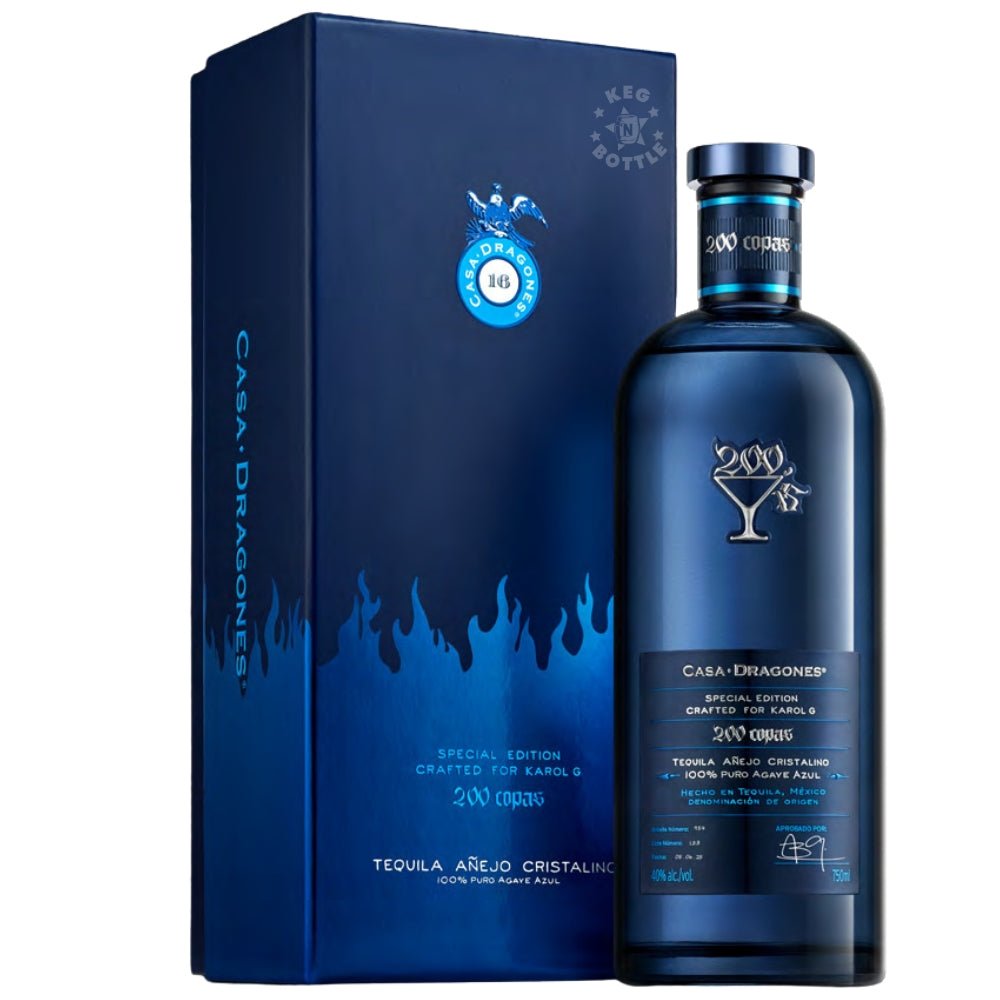 Casa Dragones Cristalino Anejo Tequila 200 Copas (750 ml)