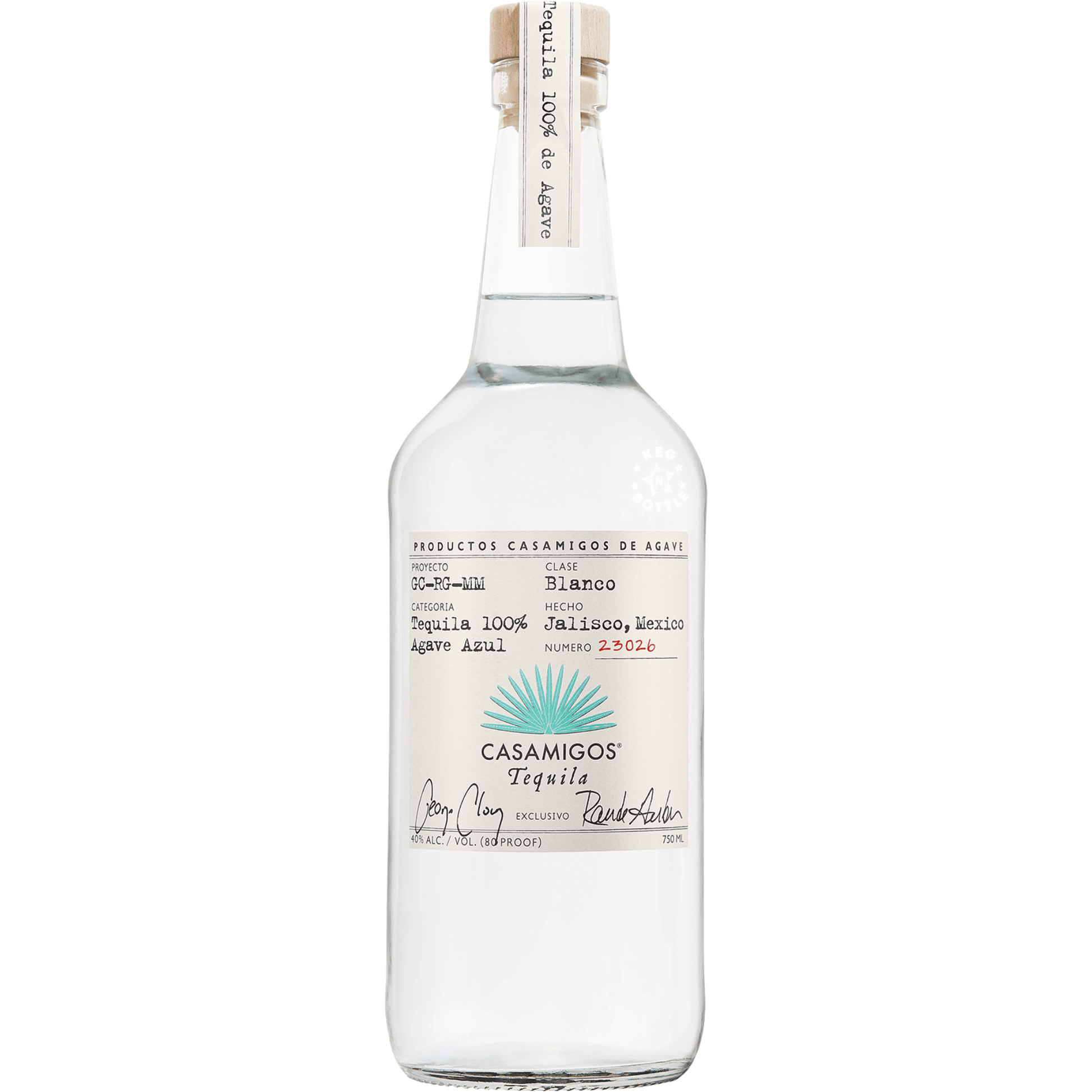 Casamigos Blanco Tequila (750 mL)