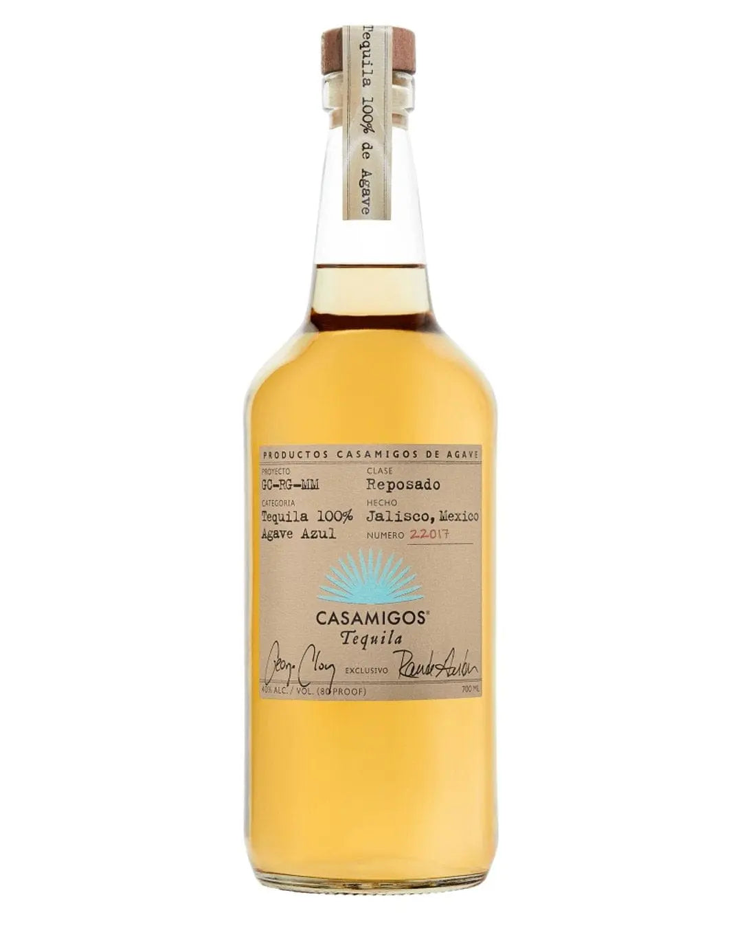 Casamigos Reposado Tequila | George Clooney, 70 cl