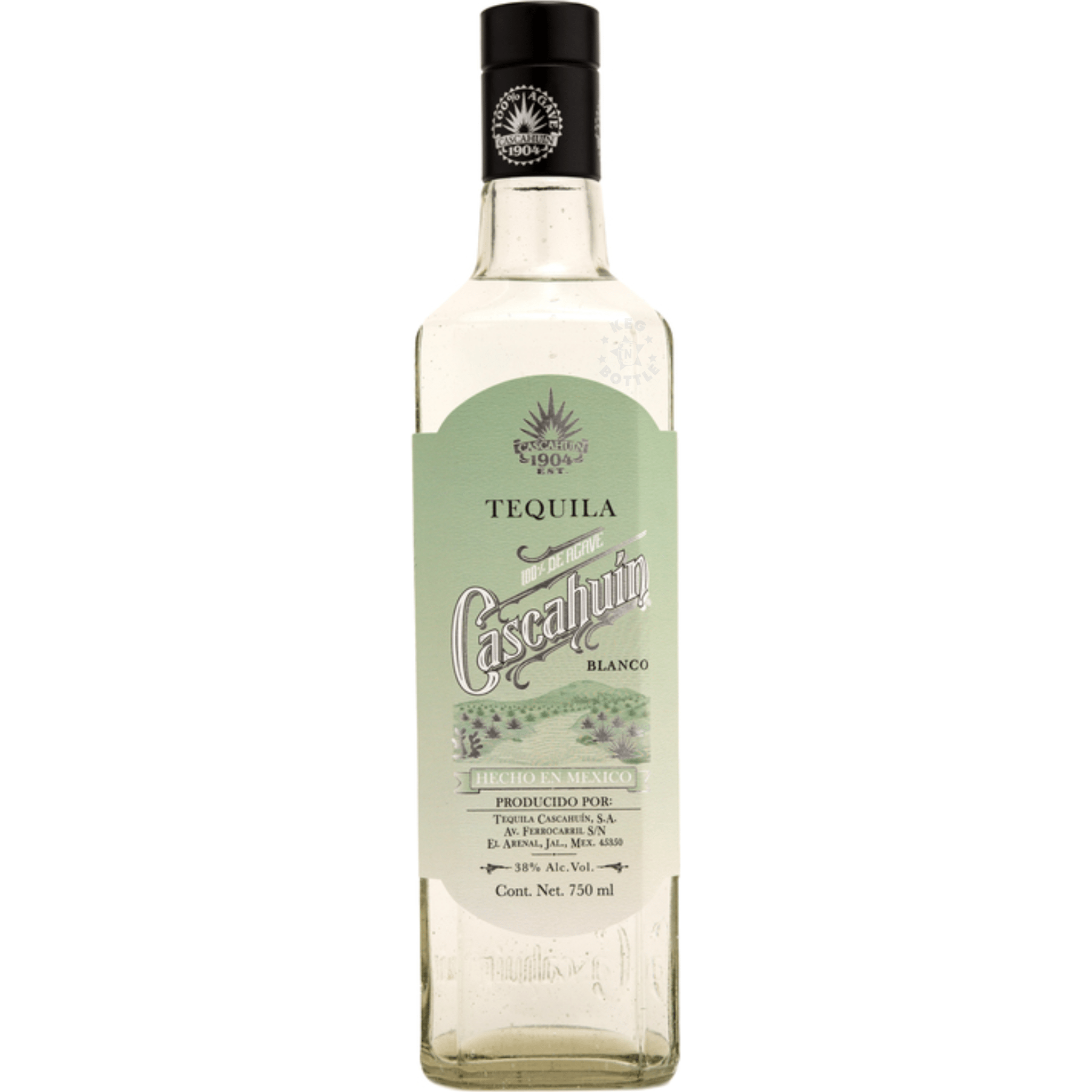 Cascahuin Blanco Tequila Old Label (750 ml)
