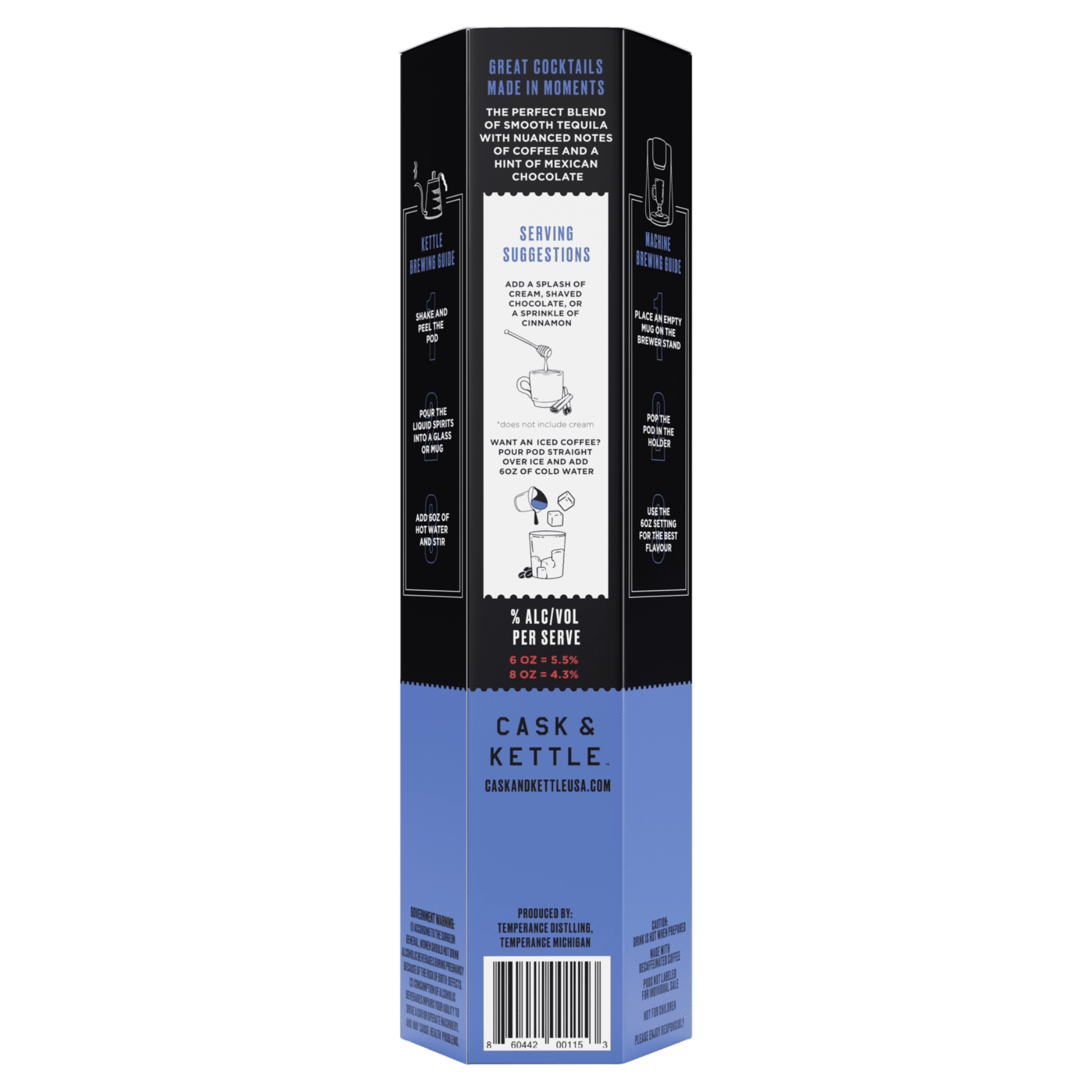 Cask & Kettle Mexican Coffee K-Pods (200 ml)