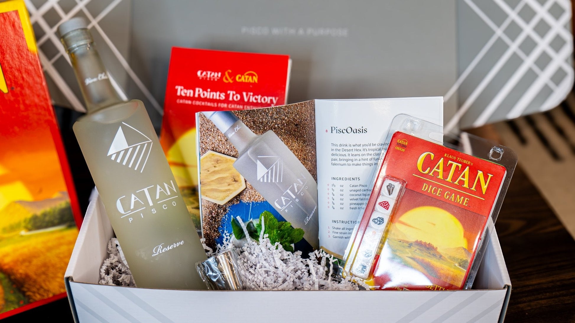 Catan X Catan Collaboration Pisco Sets (750mL)