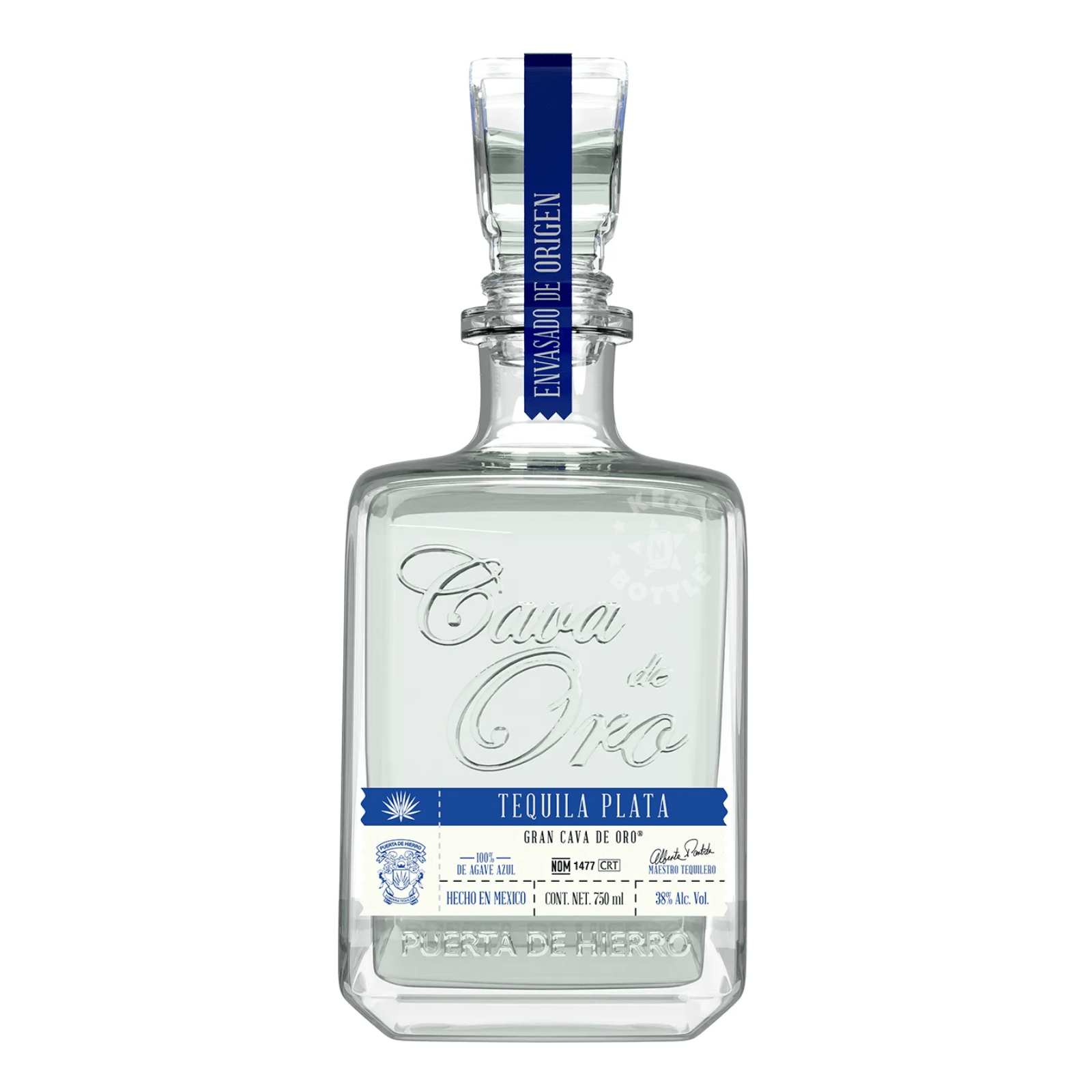 Cava De Oro Plata Tequila (750 ml)