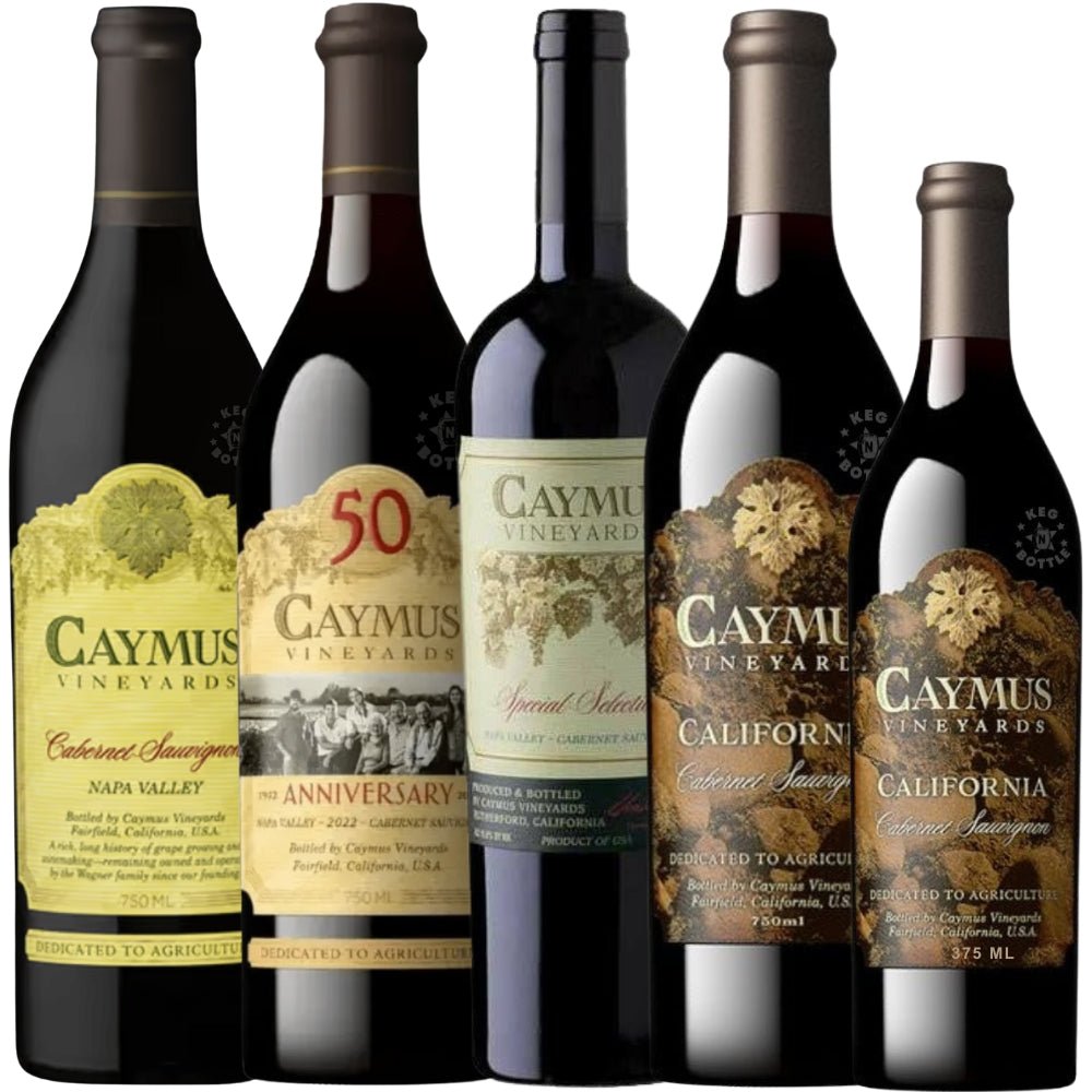 Caymus California, Napa Valley, 50th Anniversary & Special Selection + Caymus California 375 ml – Value Bundle (4x 750 ml + 1 x 375 ml)