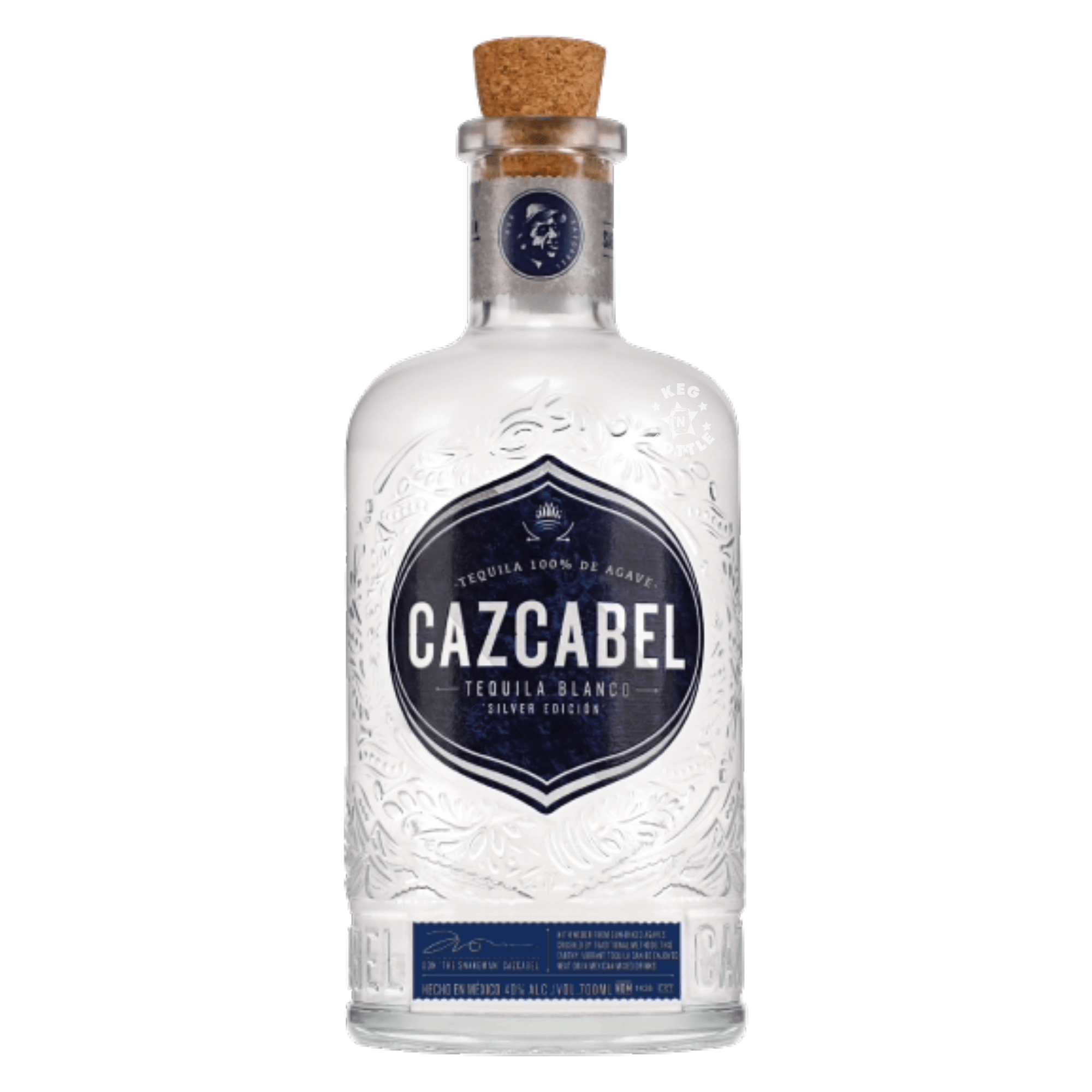 Cazcabel Blanco Tequila (700 ml)