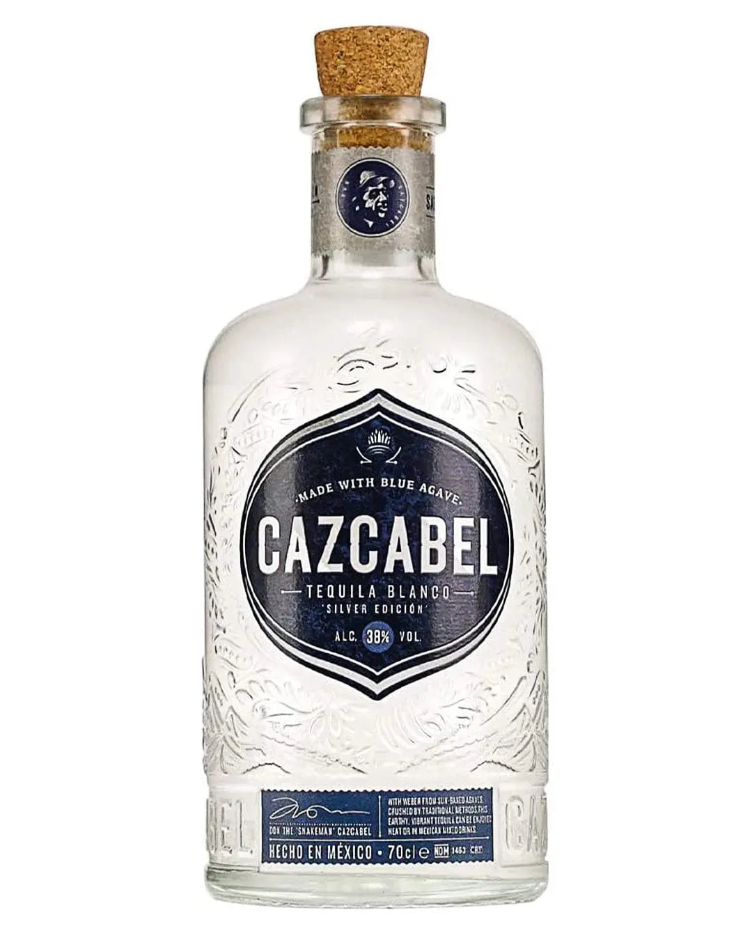 Cazcabel Tequila Blanco, 70 cl