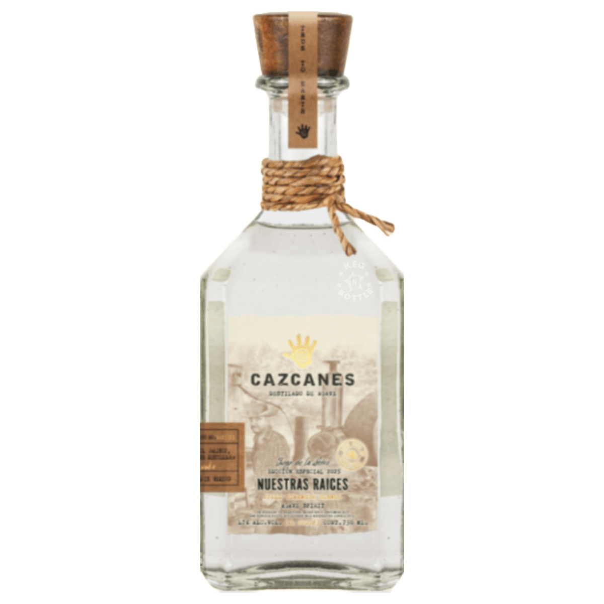 Cazcanes Nuestras Raíces – Destilado de Agave (750 ml)