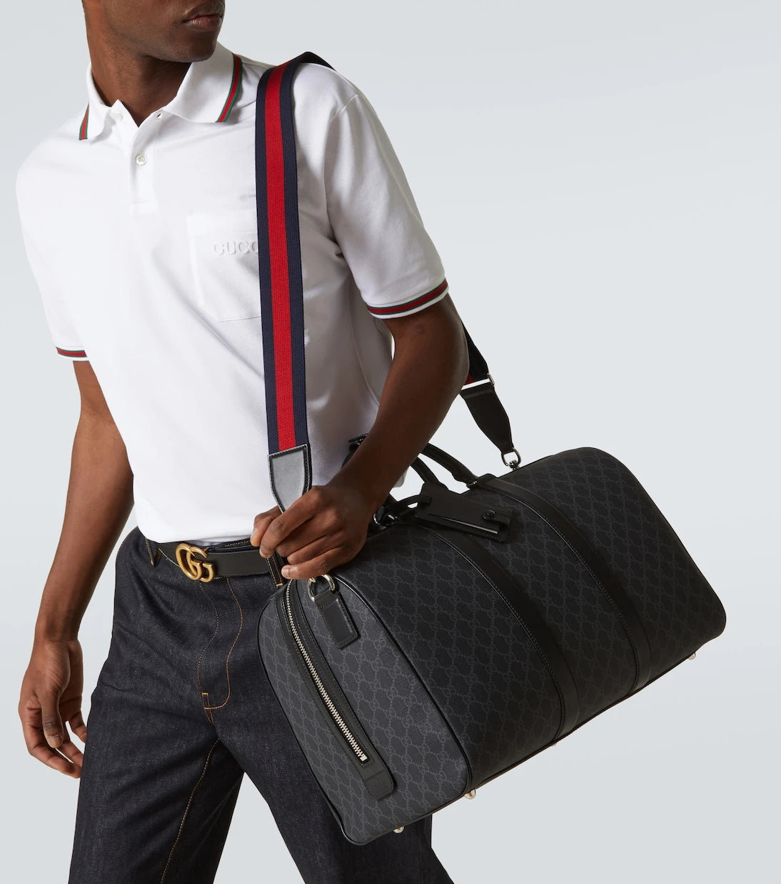 Gucci - GG Supreme canvas duffel bag