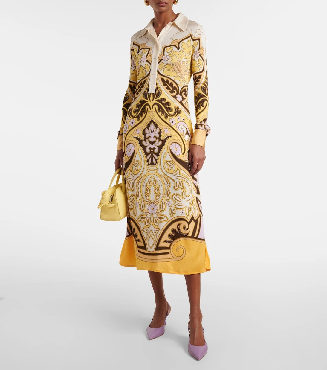 La DoubleJ - Perry printed midi dress