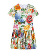 Dolce & Gabbana Kids Cotton Floral Dress (8-12+ Years)