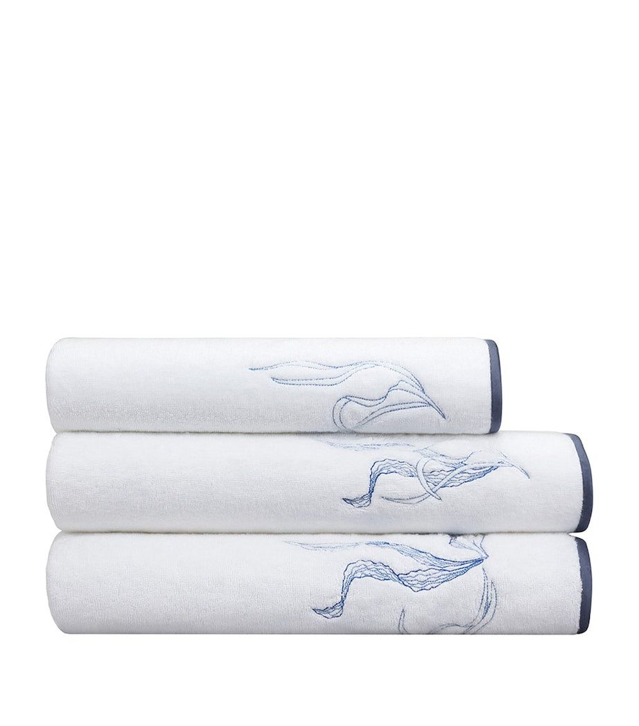 Yves Delorme Couture Nautilus Bath Towel (130cm x 80cm)