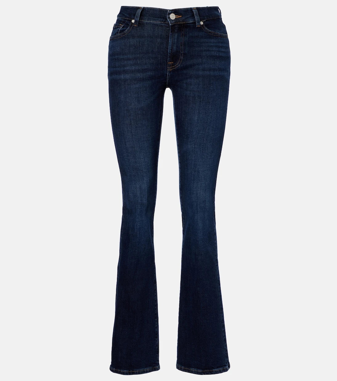 7 For All Mankind - Low-rise bootcut jeans