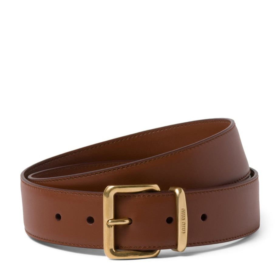 Brown Leather Belt