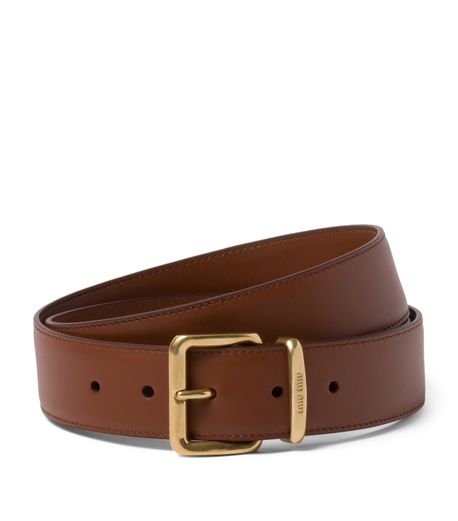 Brown Leather Belt