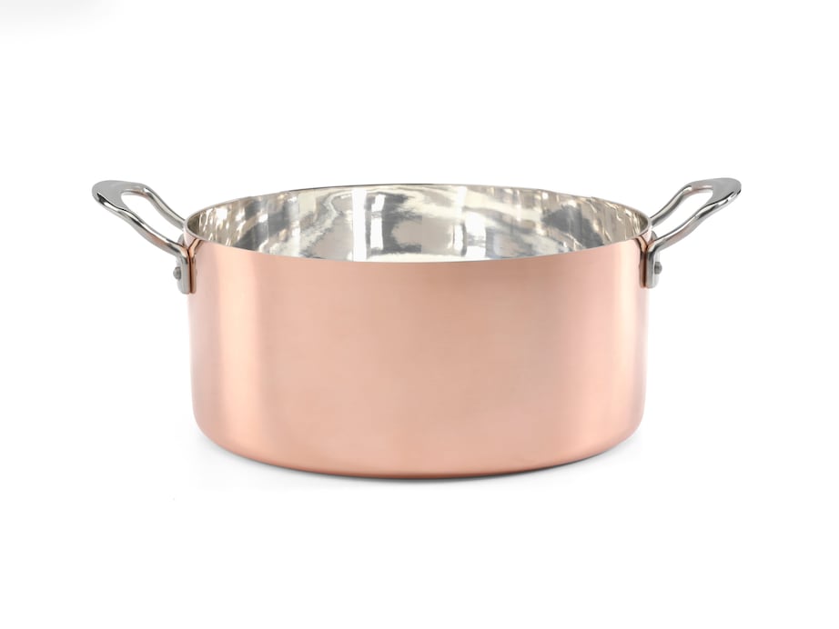 Silver-Plated Copper 5-Piece Chef Set