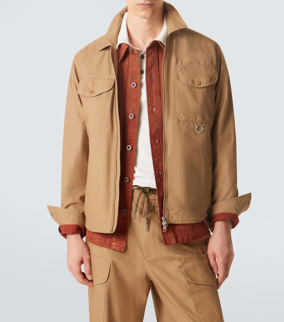 Moncler - Cotton blouson jacket