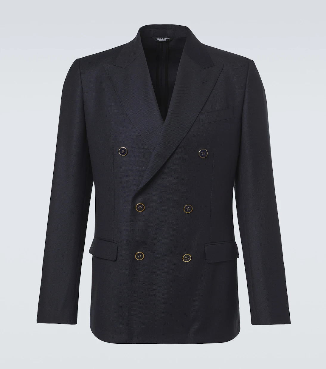 Dolce&Gabbana - Double-breasted virgin wool blazer