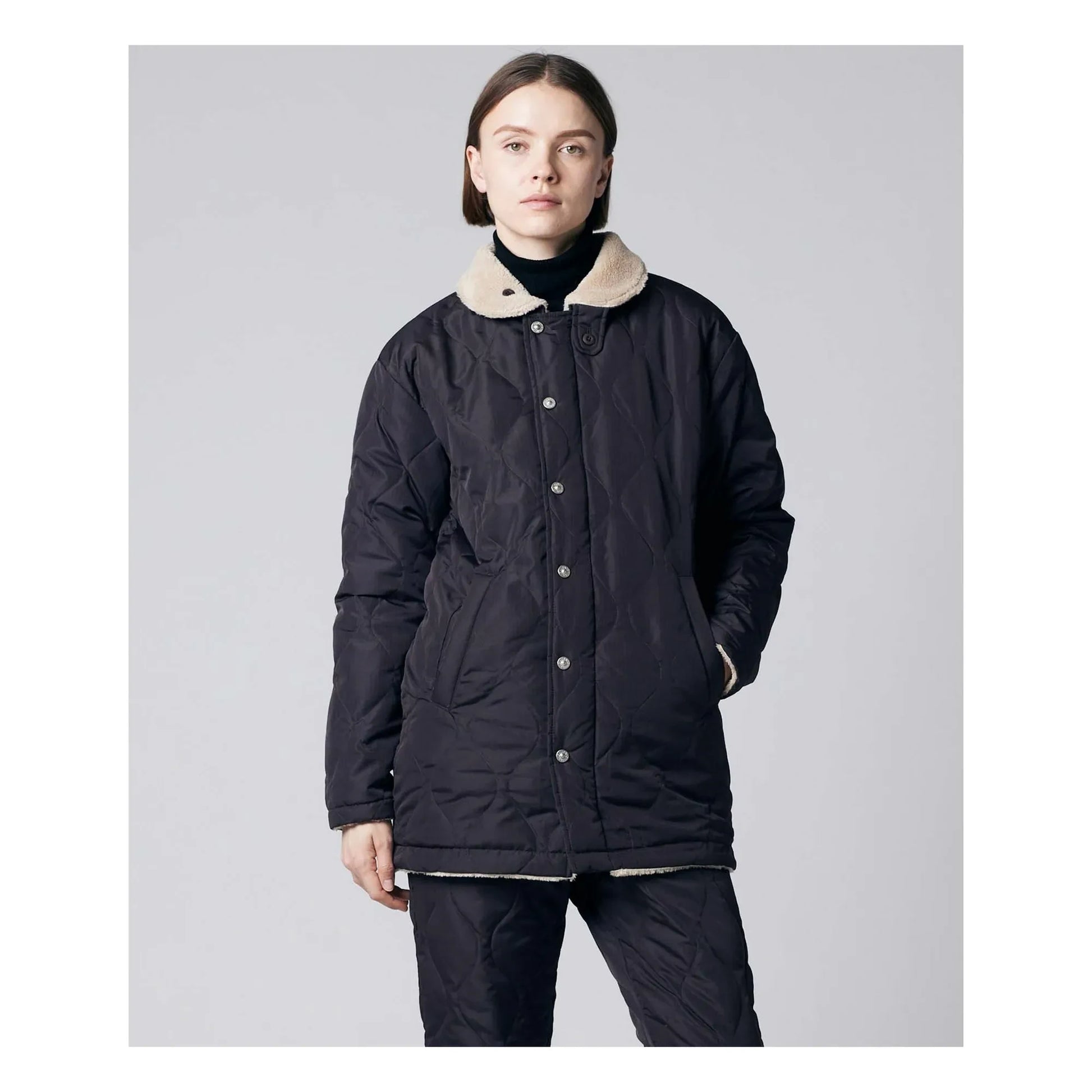 Taion - N-1 Reversible Military Jacket  | Chocolate