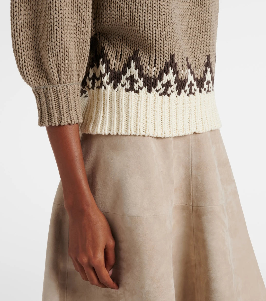 Altuzarra - سترة Marty Fair Isle القطنية