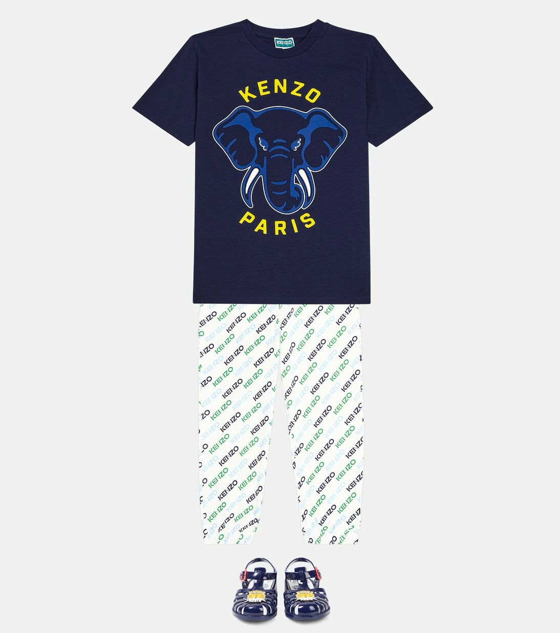 Kenzo Kids - Logo cotton jersey sweatpants