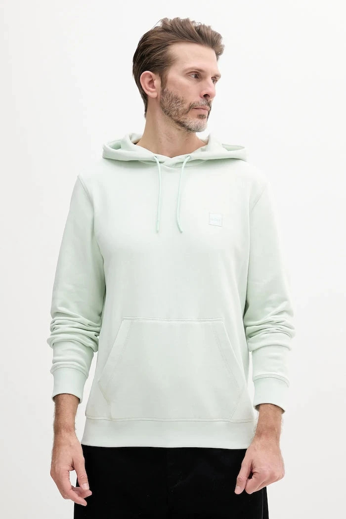BOSS Orange Kapüşonlu Erkek Pamuklu Sweatshirt Wetalk