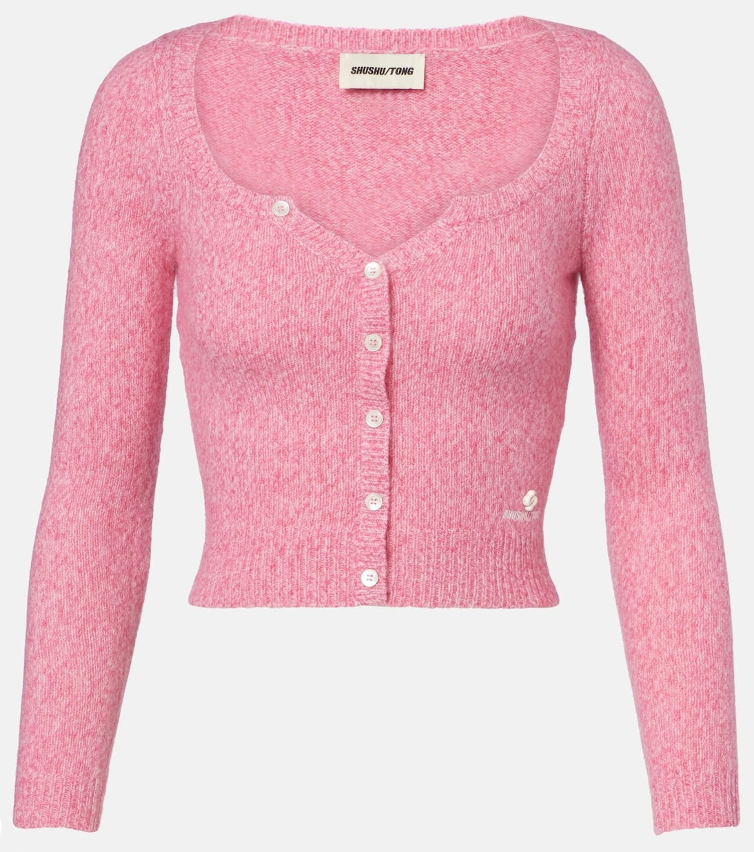 Shushu/Tong - Wool and cashmere-blend cardigan