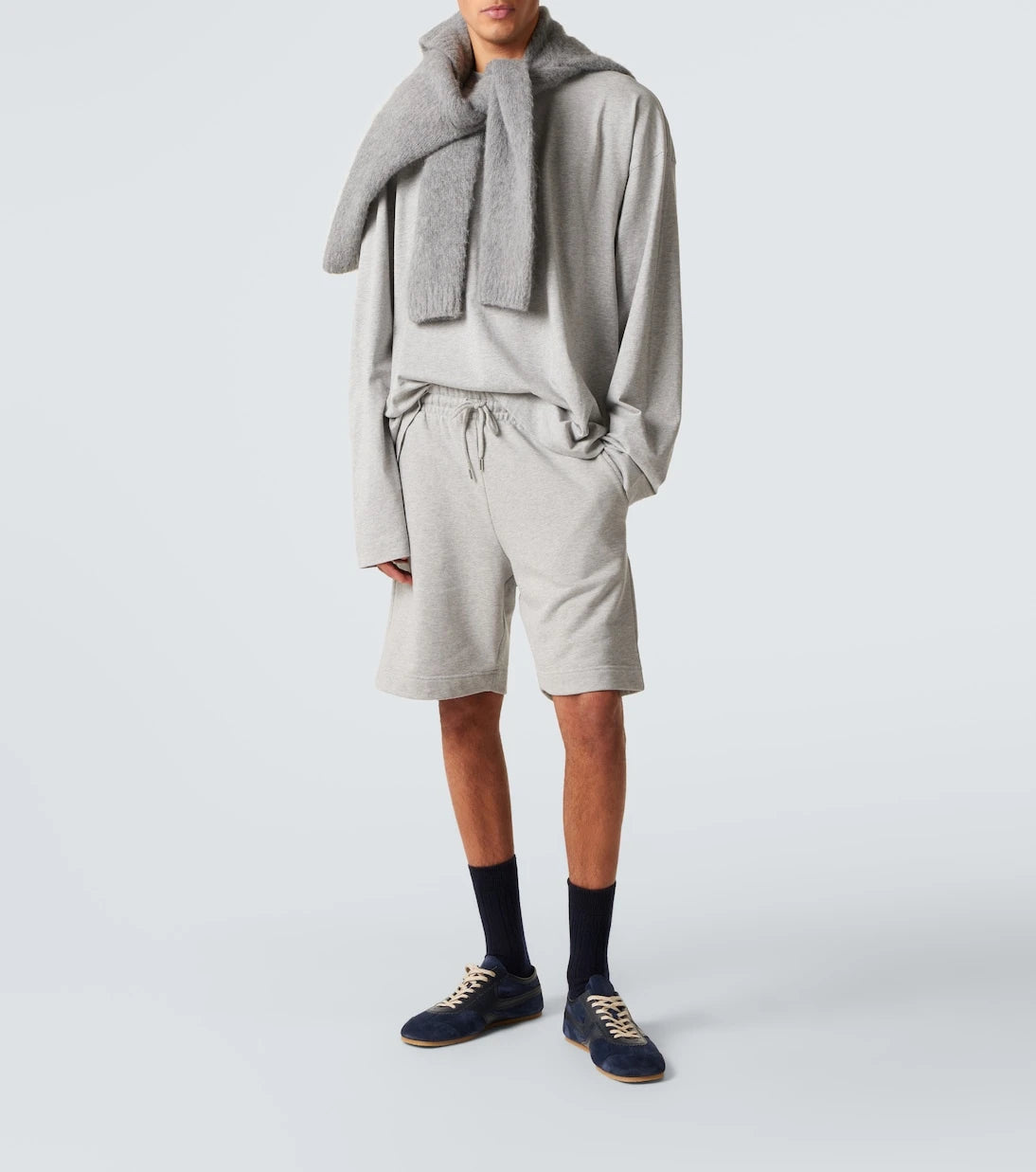 Dries Van Noten - تي شيرت قطني كبير الحجم