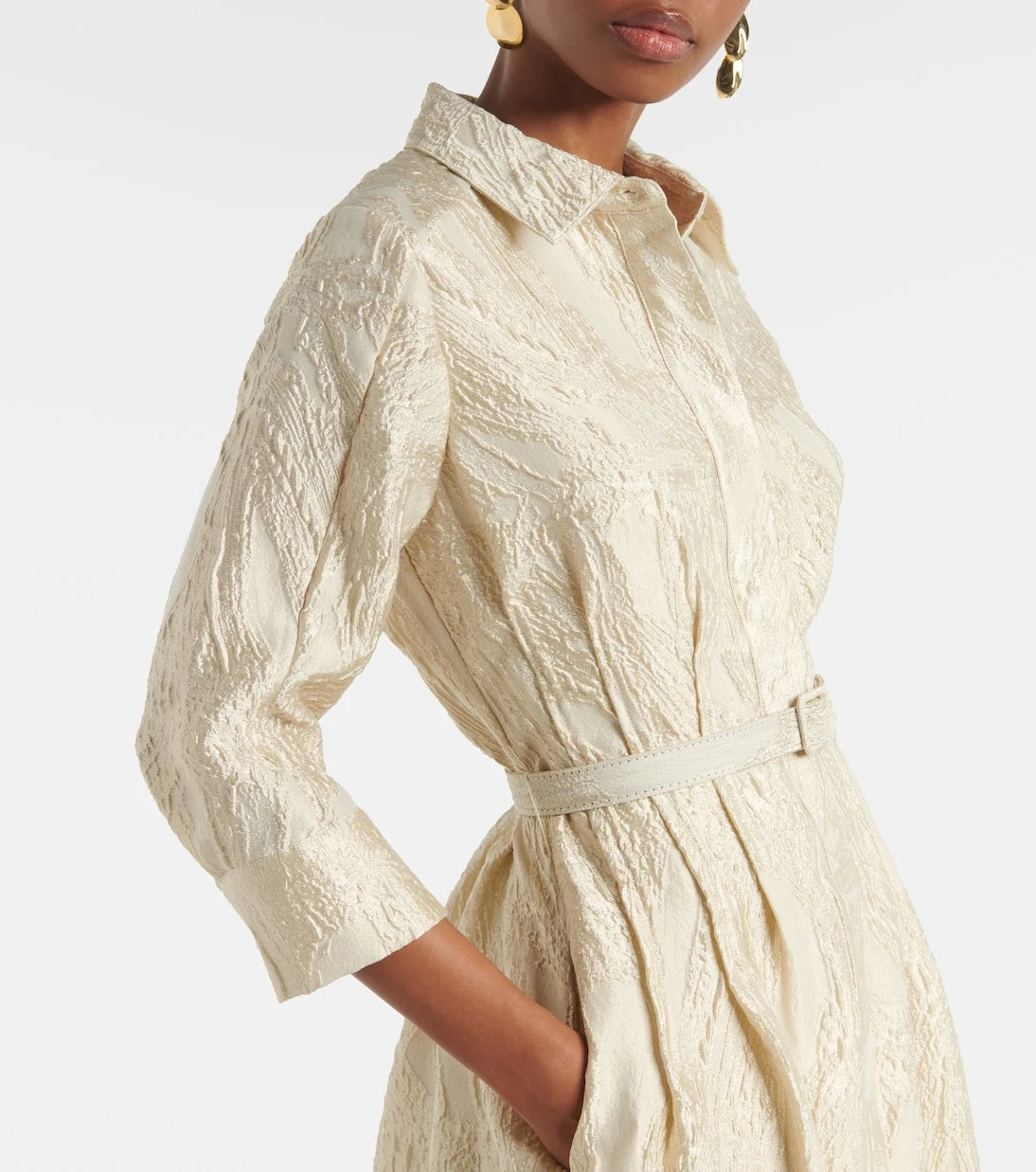 Simkhai - Courtney embellished jacquard gown