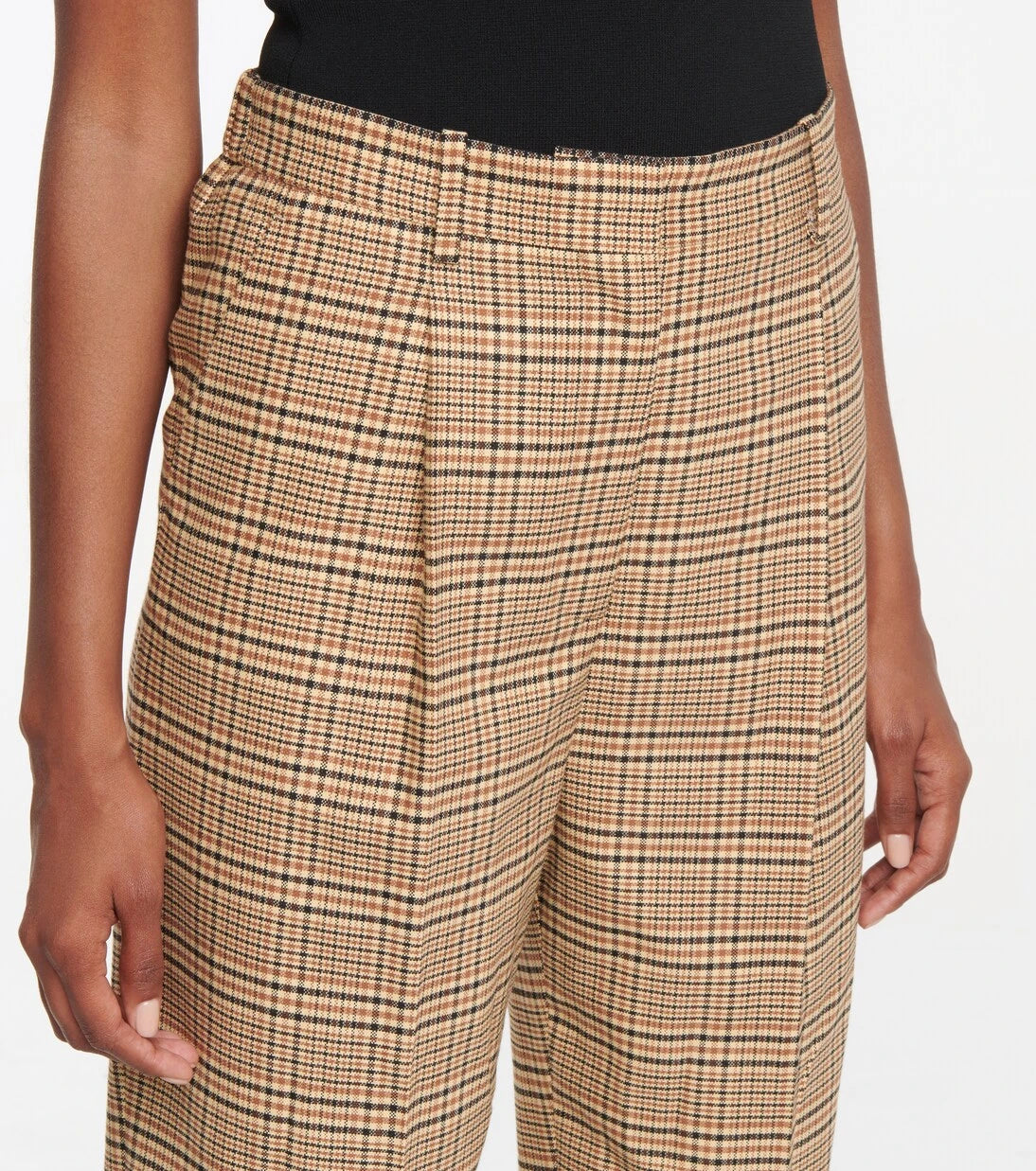 Altuzarra - Sidney high-rise wool and cotton-blend pants