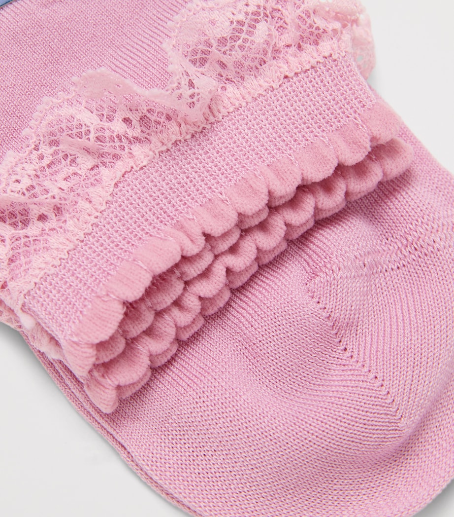 Falke Kids Organic Cotton Romantic Lace Socks