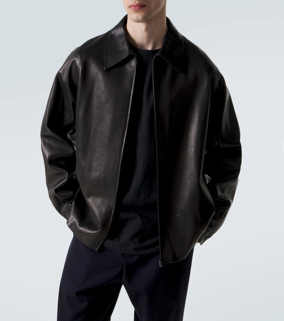 The Row - Mount leather jacket