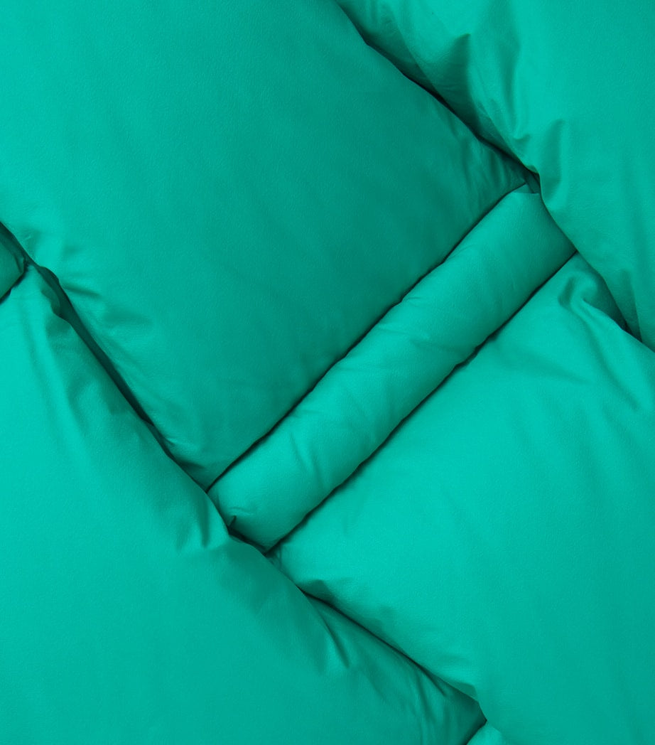 Raxxy Green 3D Down-Filled Puffer Gilet