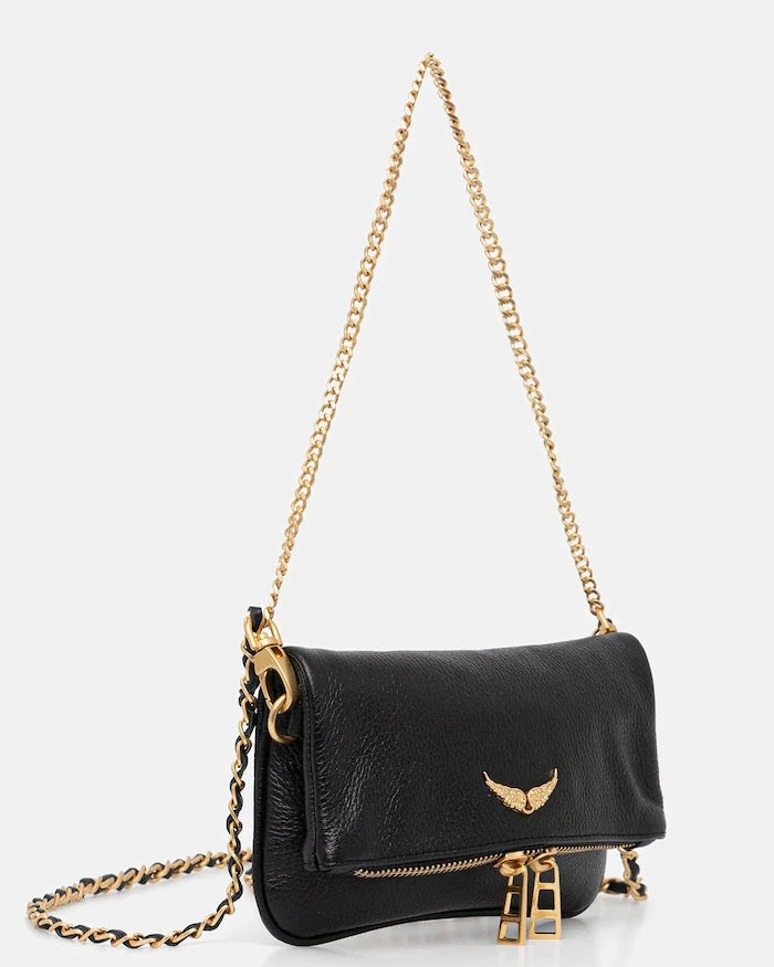 ZADIG&VOLTAIRE ROCK NANO GRAINED LEATHER Deri Çanta