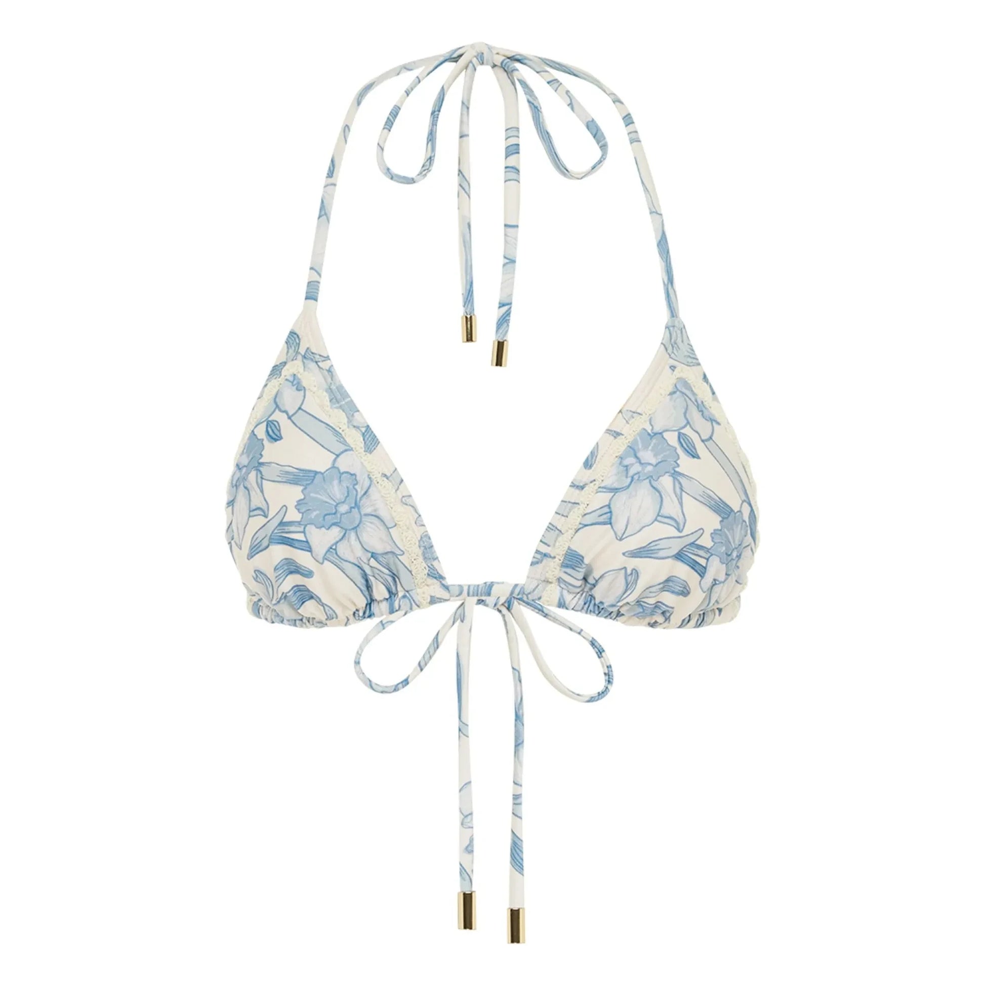 Peony - Daffodil Jersey Top Recycled Fibers | Blue