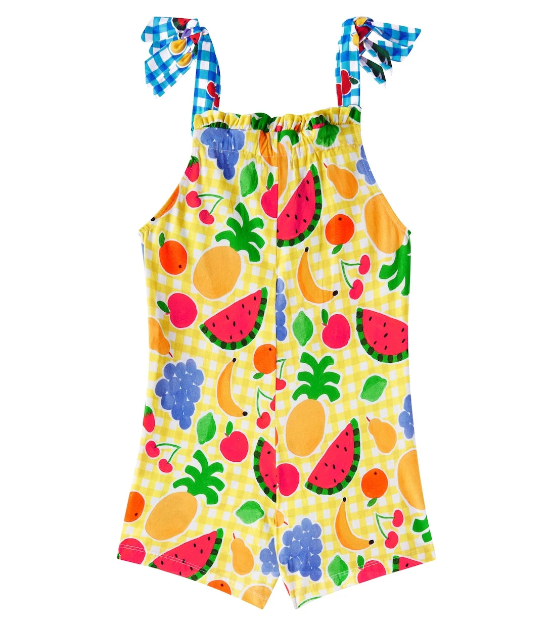 Fábula - Picnic printed cotton romper