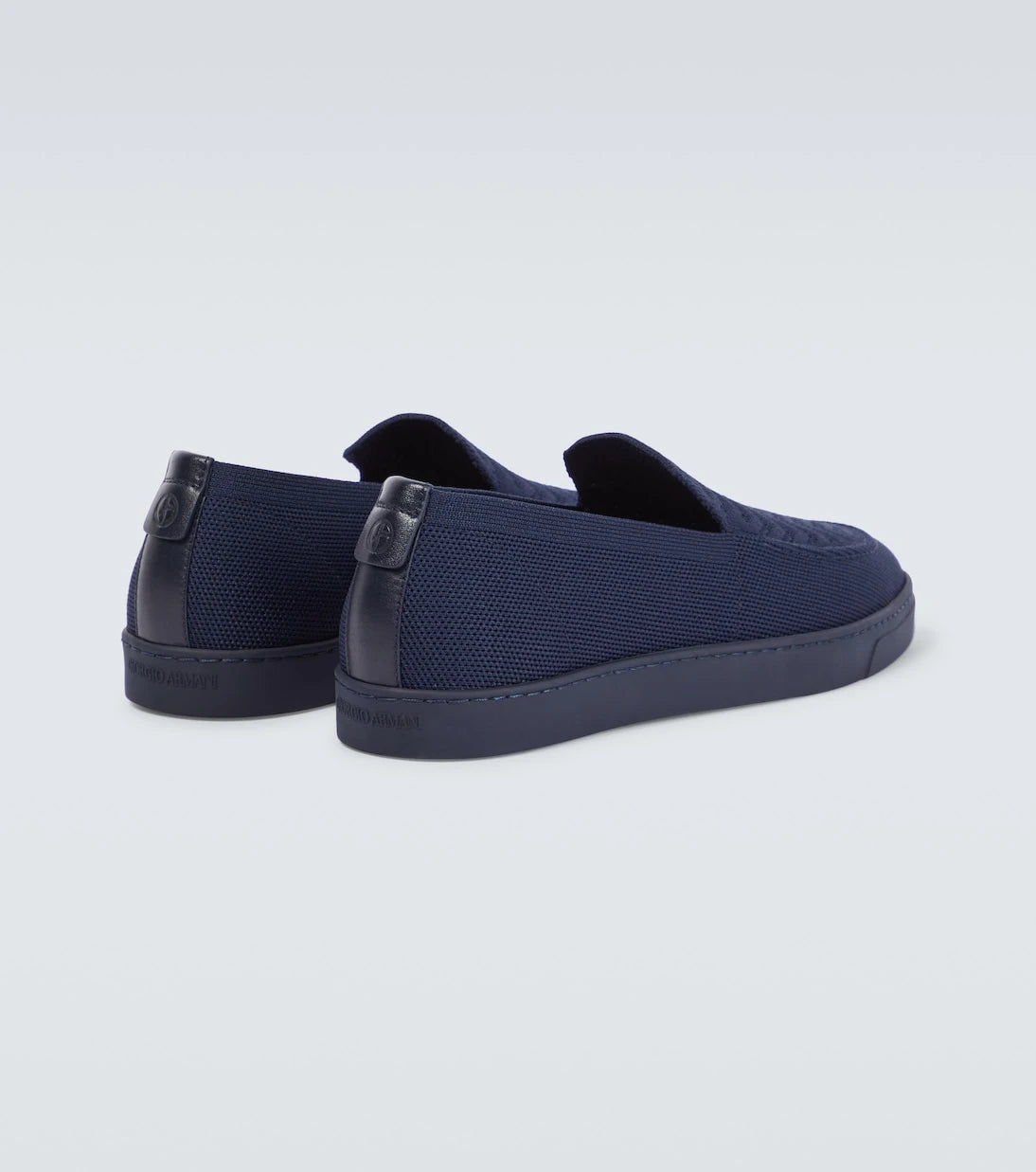 Giorgio Armani - Canvas slip-on shoes