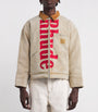 Rhude Beige Cotton Padded Field Jacket