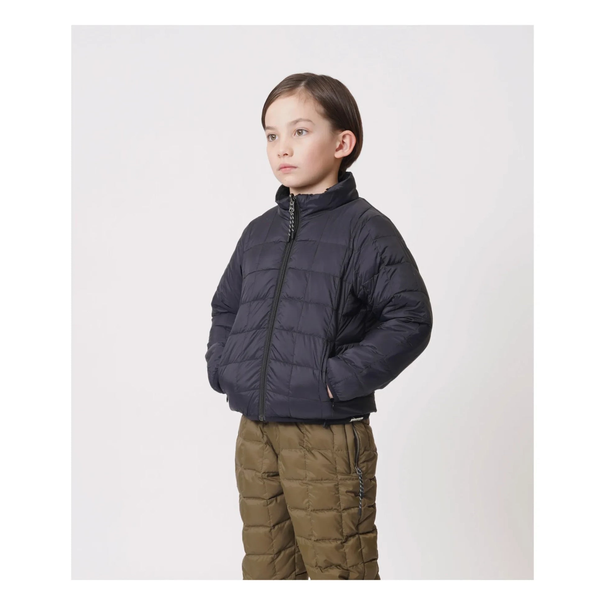 Taion - Down x Boa Mountain Reversible Down Jacket | Black