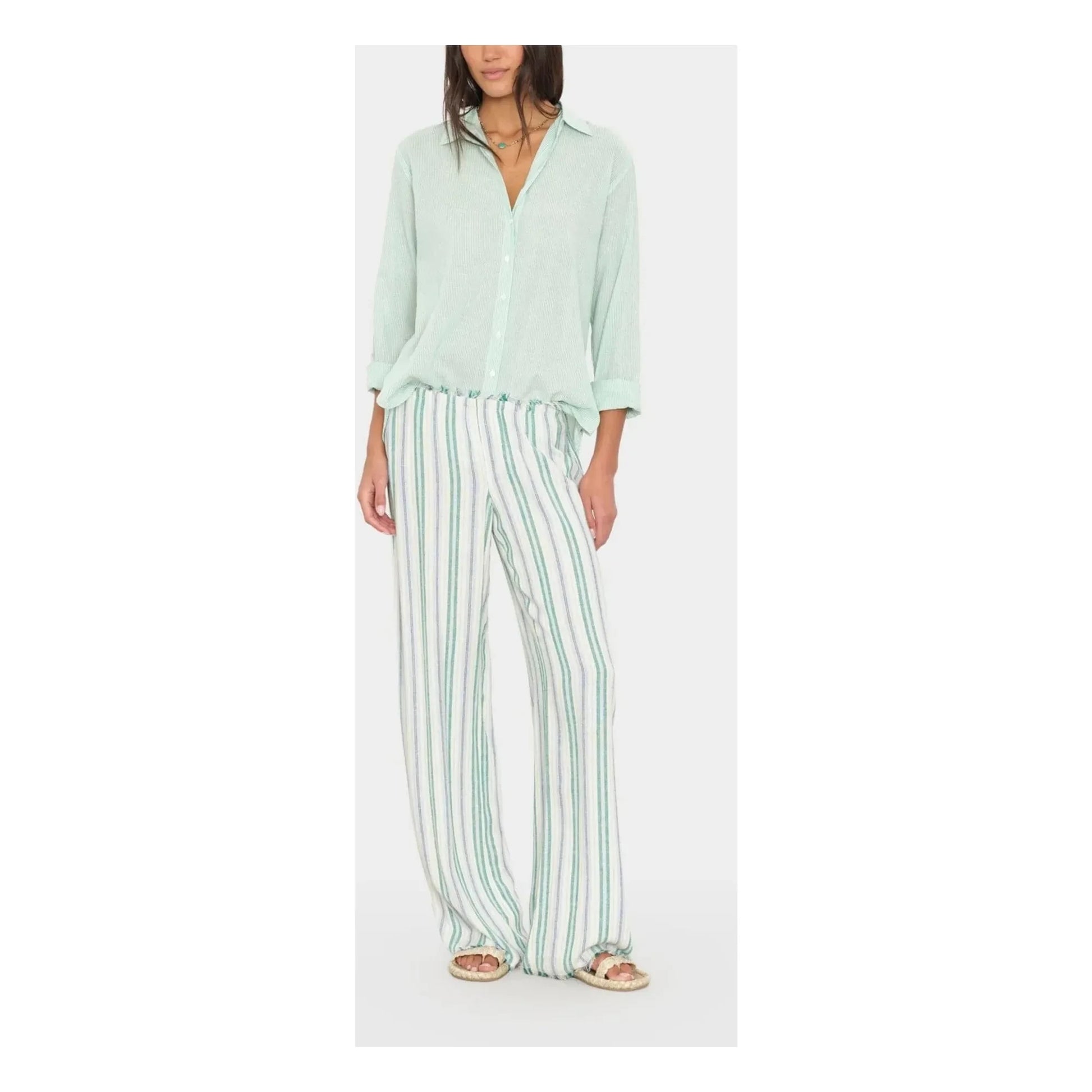 Xirena - Joseph Striped Trousers | Blue