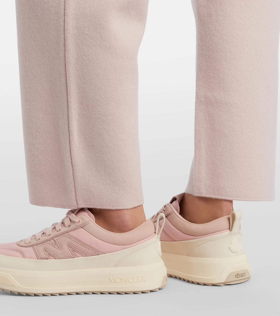 Moncler - Wool and cashmere sweatpants