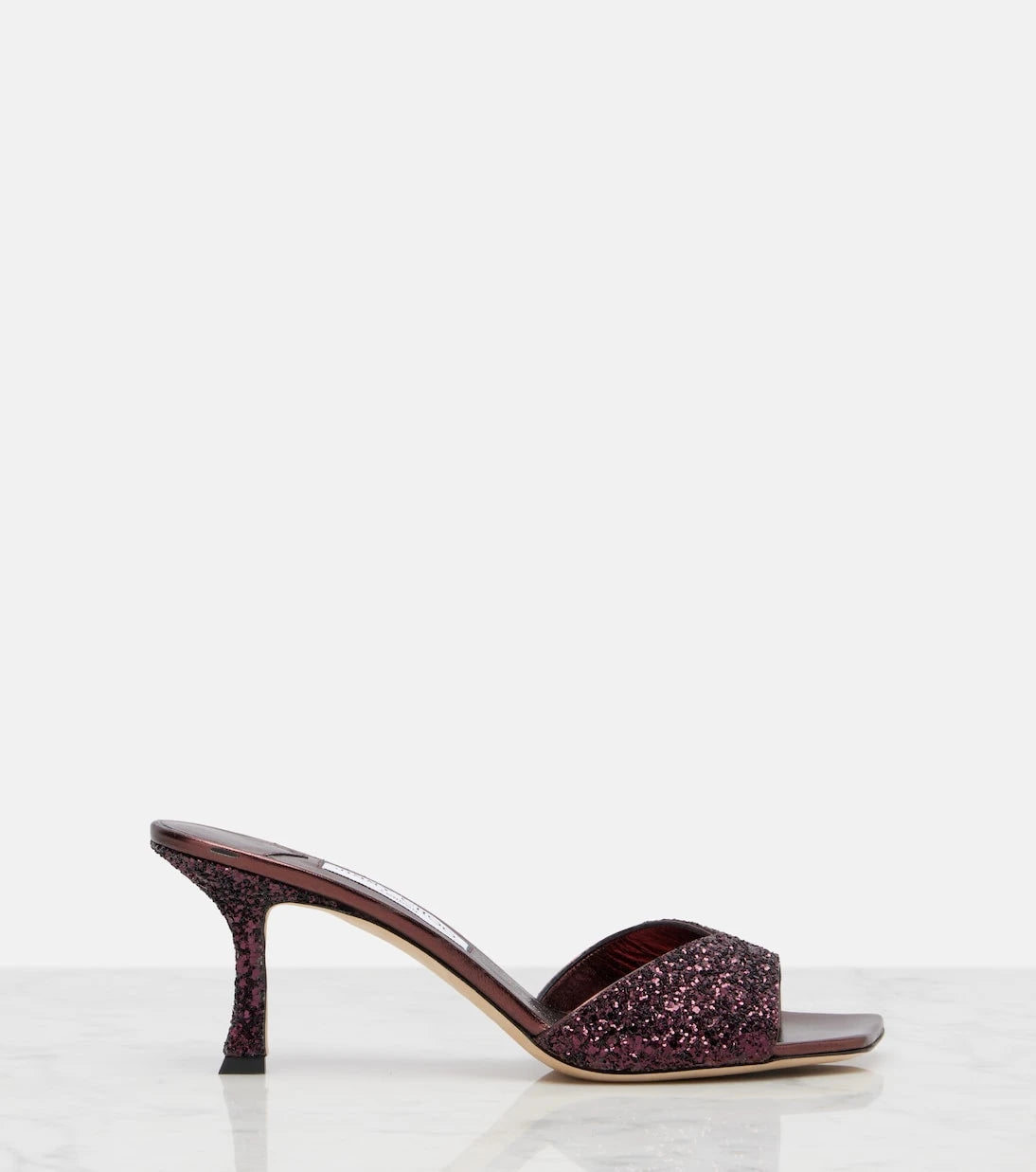 Jimmy Choo - Skye 70 glitter mules