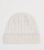 Cashmere Cable-Knit Beanie
