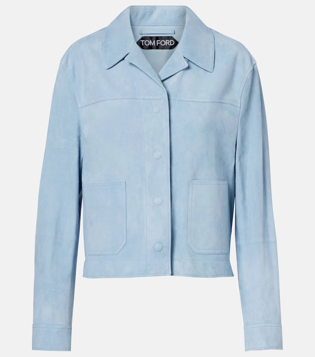 Tom Ford - Cropped suede blouson jacket