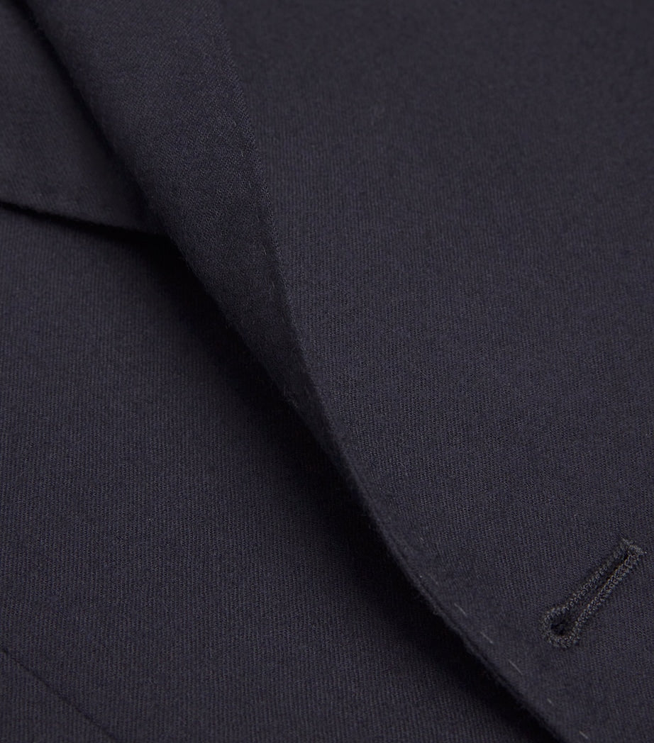 Polo Ralph Lauren Navy Wool Doeskin Blazer