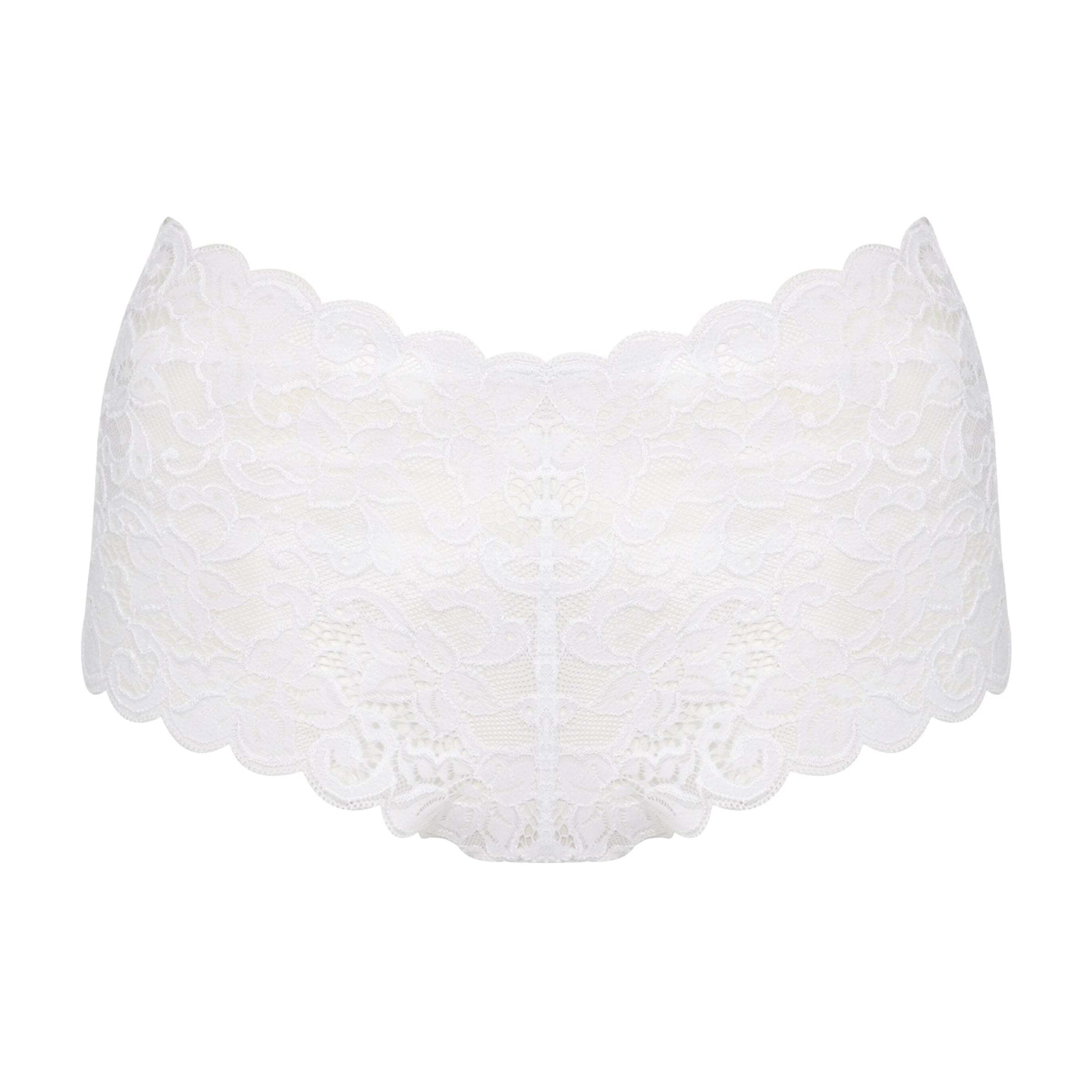 White Moments Lace Short