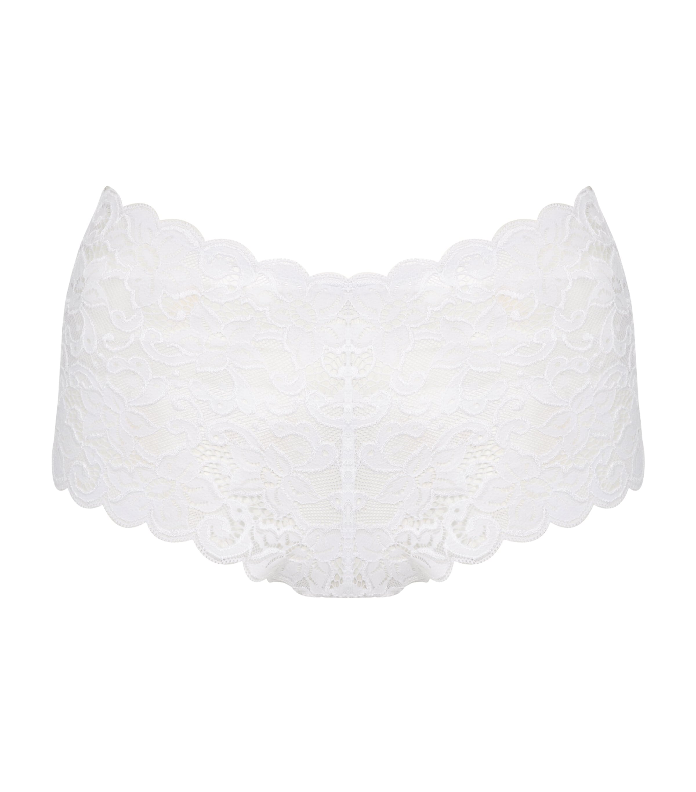 White Moments Lace Short
