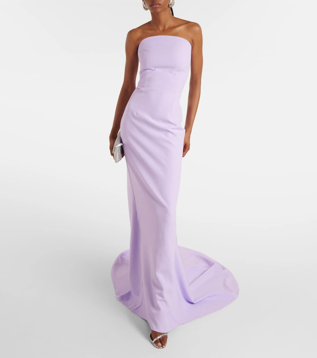 Safiyaa - Sofie crêpe gown