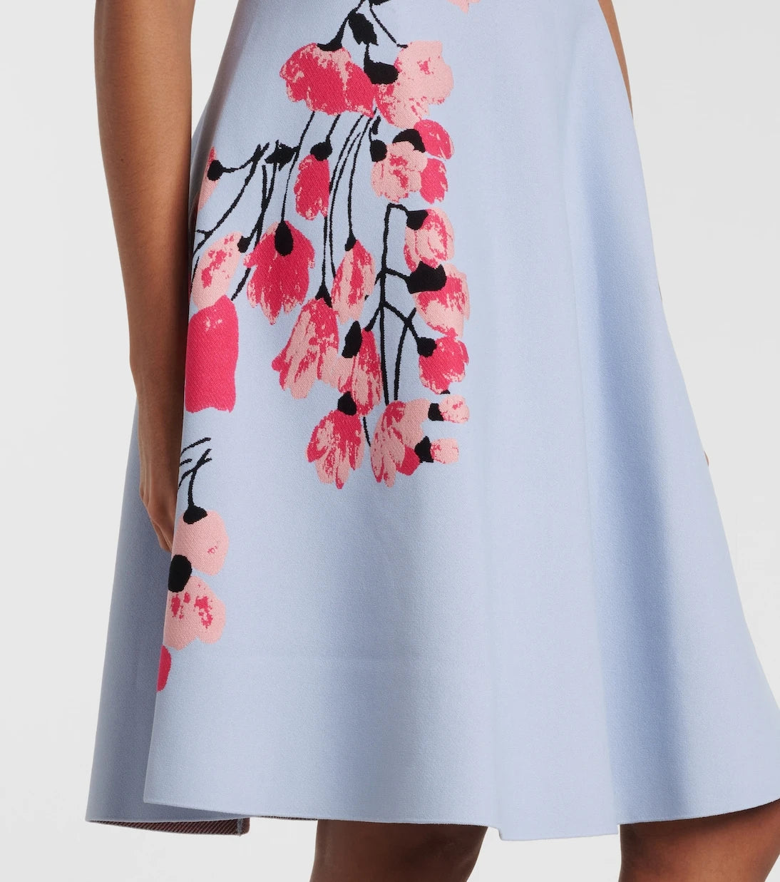 Carolina Herrera - Floral jacquard midi dress