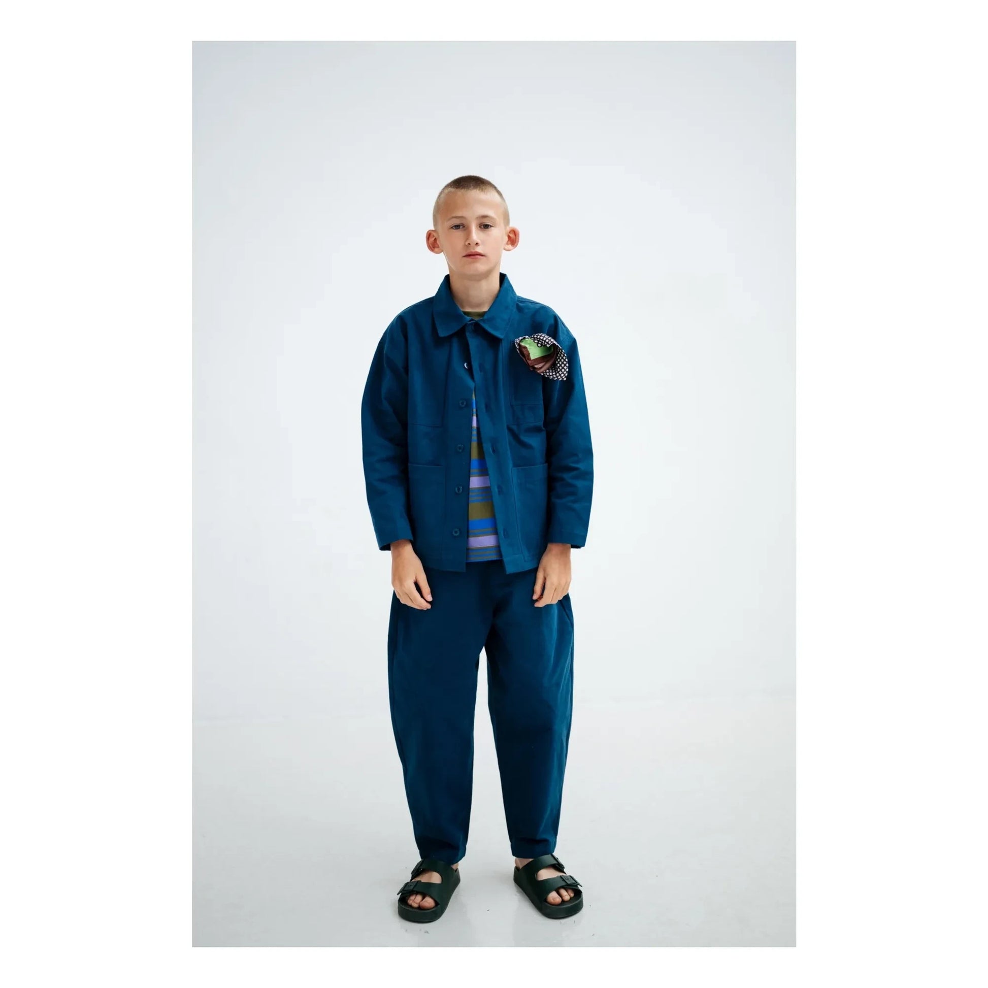Repose AMS - Organic cotton workwear jacket | Dark Blue